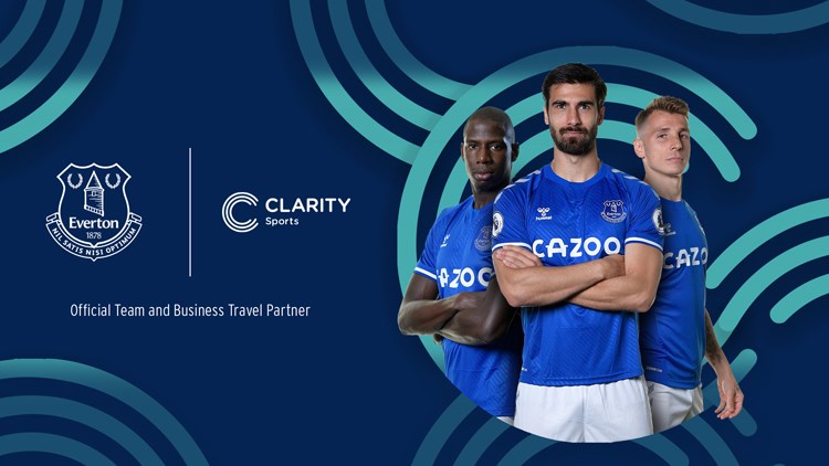 EVERTON AGREES NEW PARTNERSHIP WITH CLARITY SPORTS