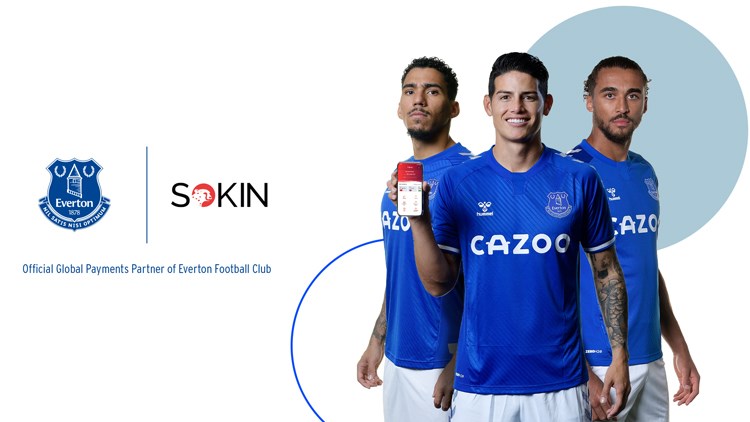 EVERTON PARTNERS WITH SOKIN