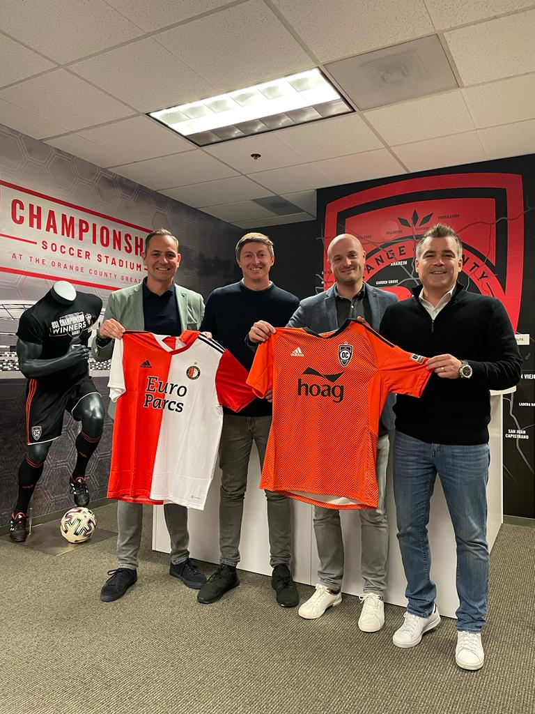 ORANGE COUNTY PARTNERS WITH FEYENOORD