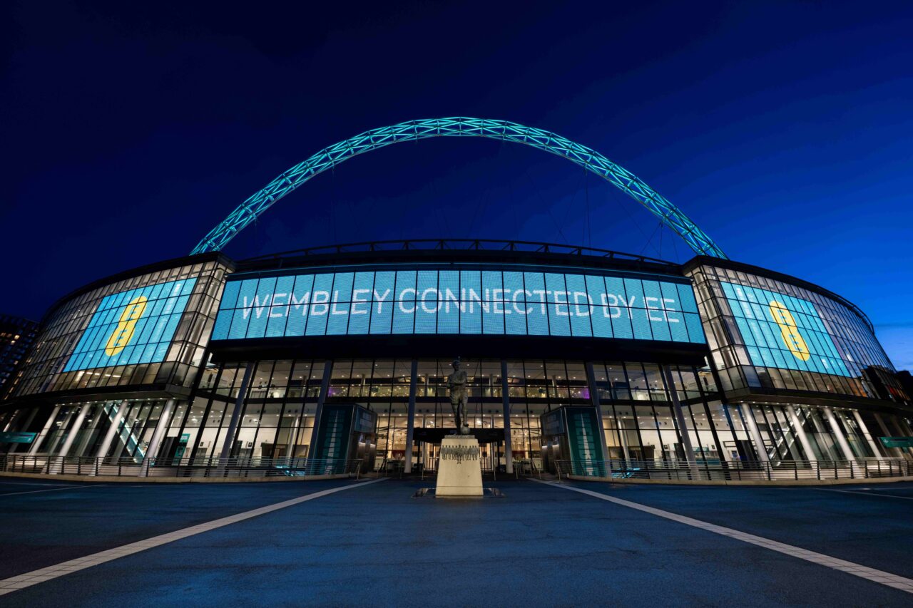 THE FA HAS EXTENDED ITS DEAL WITH EE AS THE LEAD PARTNER OF ALL ENGLAND TEAMS AND WEMBLEY STADIUM.